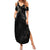 Viking Raven Family Matching Summer Maxi Dress and Hawaiian Shirt Viking Blood Runs Through My Veins - Wonder Print Shop