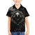 Viking Raven Family Matching Summer Maxi Dress and Hawaiian Shirt Viking Blood Runs Through My Veins - Wonder Print Shop