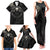 Viking Raven Family Matching Tank Maxi Dress and Hawaiian Shirt Viking Blood Runs Through My Veins - Wonder Print Shop