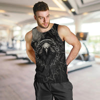 Viking Raven Men Tank Top Viking Blood Runs Through My Veins - Wonder Print Shop