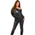Viking Raven Off Shoulder Sweater Viking Blood Runs Through My Veins - Wonder Print Shop