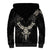 Viking Raven Sherpa Hoodie Viking Blood Runs Through My Veins - Wonder Print Shop