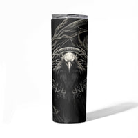 Viking Raven Skinny Tumbler Viking Blood Runs Through My Veins - Wonder Print Shop