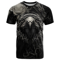 Viking Raven T Shirt Viking Blood Runs Through My Veins - Wonder Print Shop