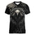 Viking Raven Women V Neck T Shirt Viking Blood Runs Through My Veins - Wonder Print Shop