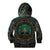 Viking Kid Hoodie Cyan Valknut and Yggdrasil - Wonder Print Shop