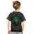 Viking Kid T Shirt Cyan Valknut and Yggdrasil - Wonder Print Shop