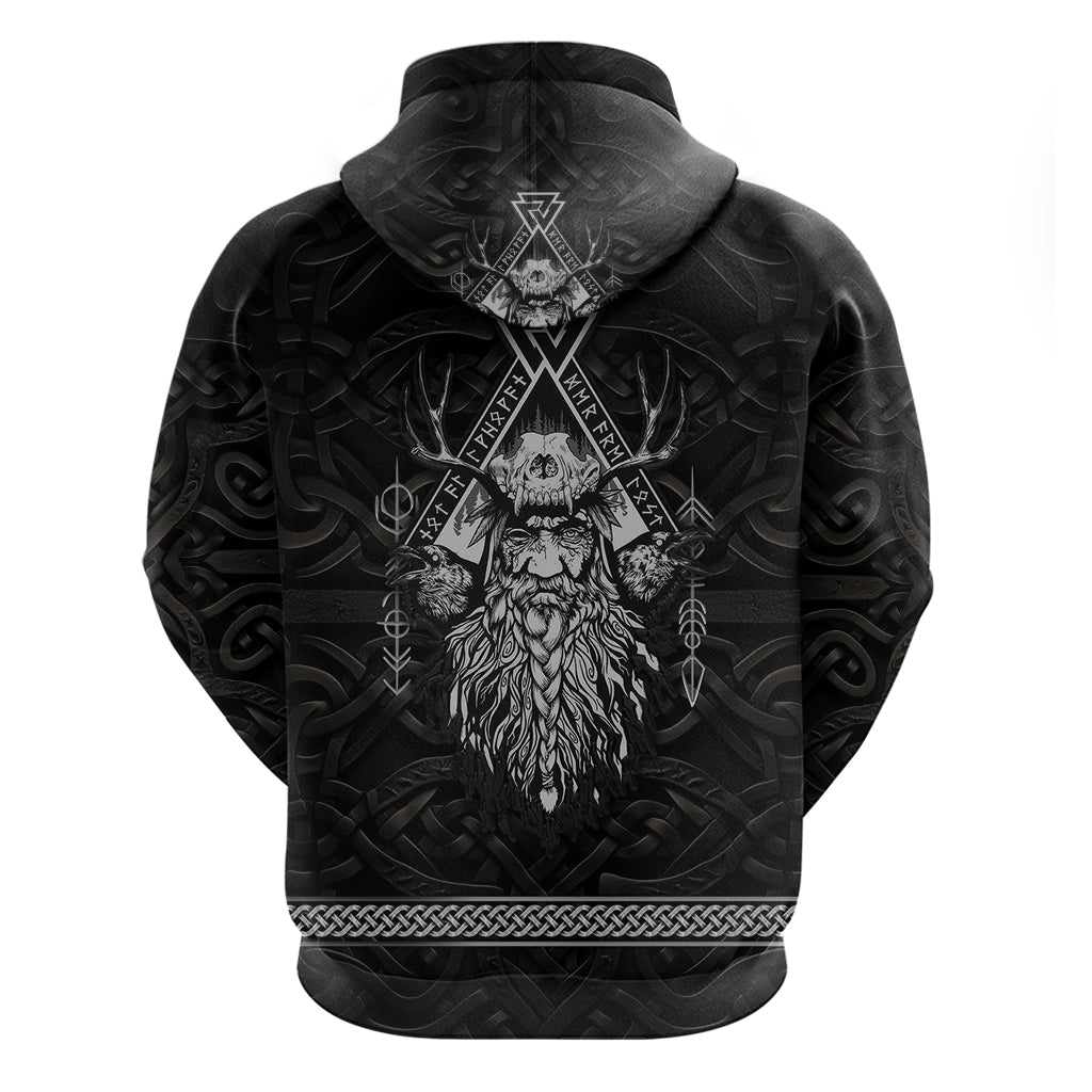 Viking Hoodie Norse Enigma Odin's Vision - Wonder Print Shop