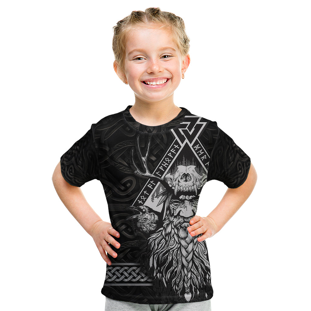 Viking Kid T Shirt Norse Enigma Odin's Vision - Wonder Print Shop