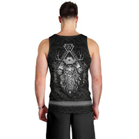 Viking Men Tank Top Norse Enigma Odin's Vision - Wonder Print Shop