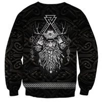 Viking Sweatshirt Norse Enigma Odin's Vision - Wonder Print Shop