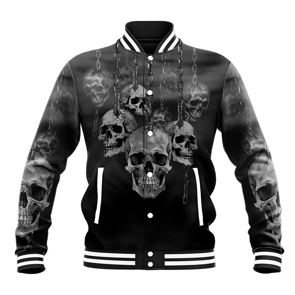 Skull Baseball Jacket I'll Keep You - Wonder Print Shop