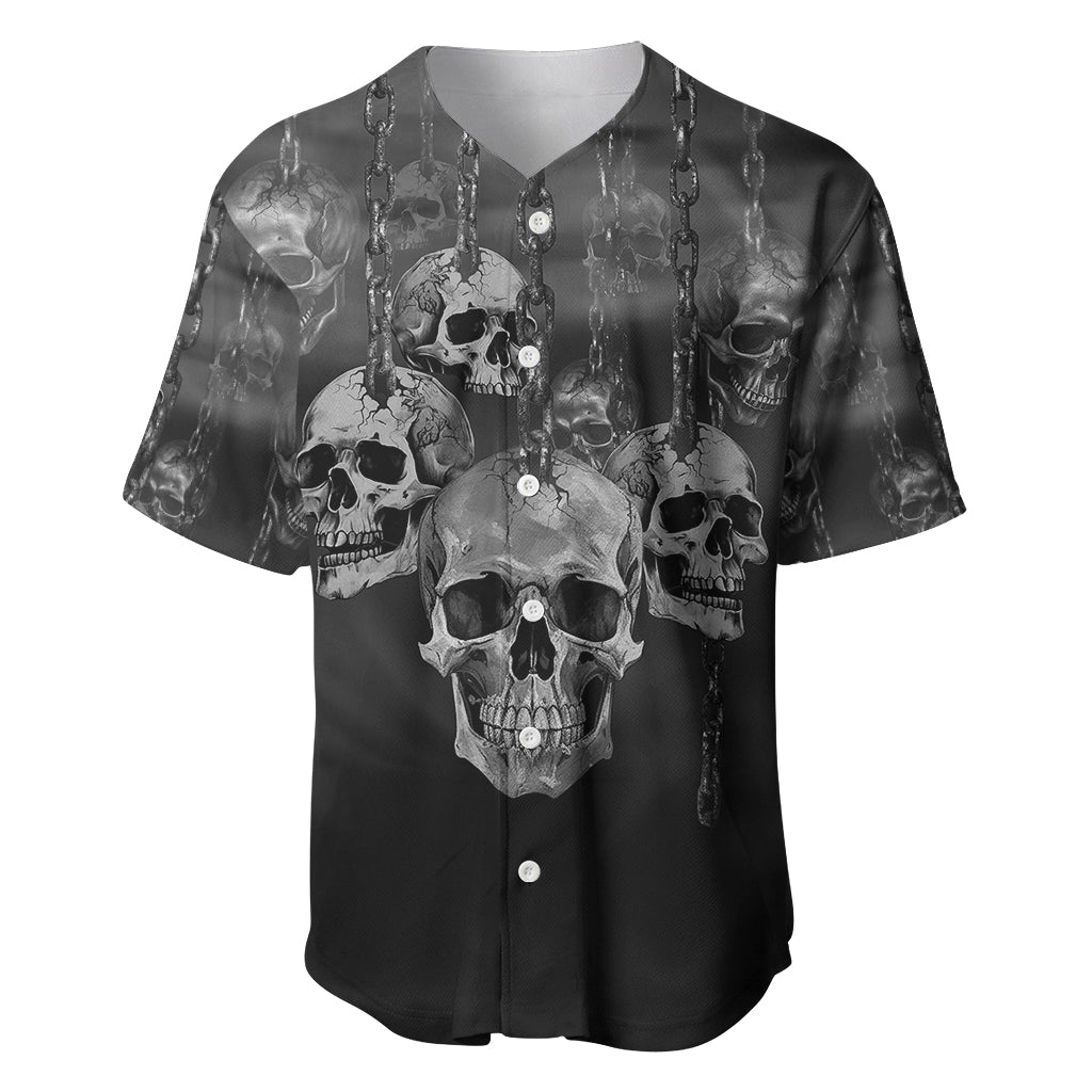 Skull Baseball Jersey I'll Keep You - Wonder Print Shop