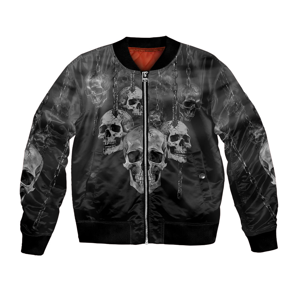 Skull Bomber Jacket I'll Keep You - Wonder Print Shop