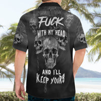 Skull Hawaiian Shirt I'll Keep You - Wonder Print Shop