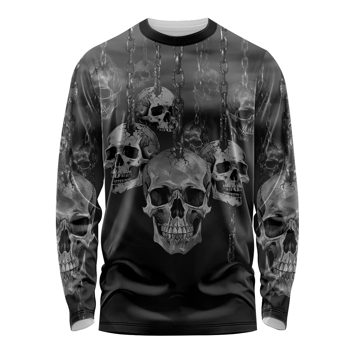 Skull Long Sleeve Shirt I'll Keep You - Wonder Print Shop