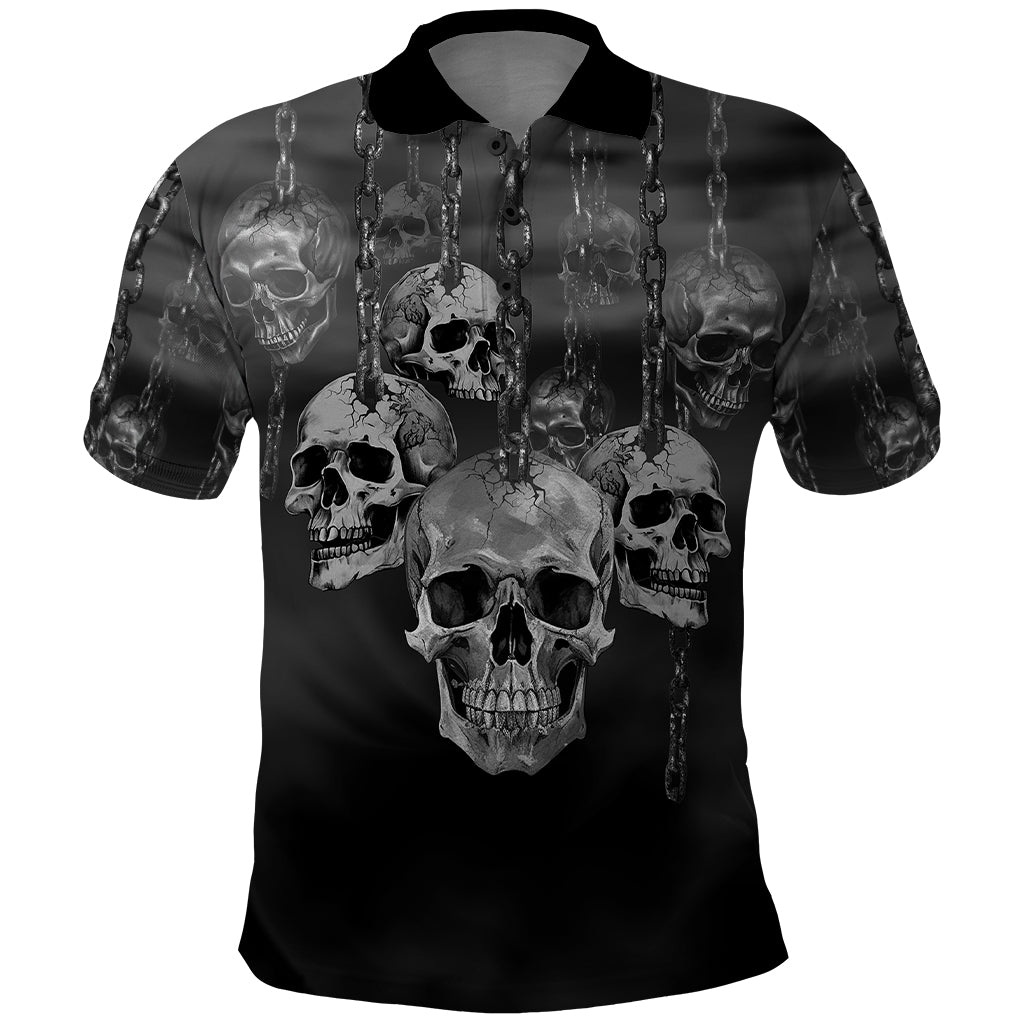 Skull Polo Shirt I'll Keep You - Wonder Print Shop