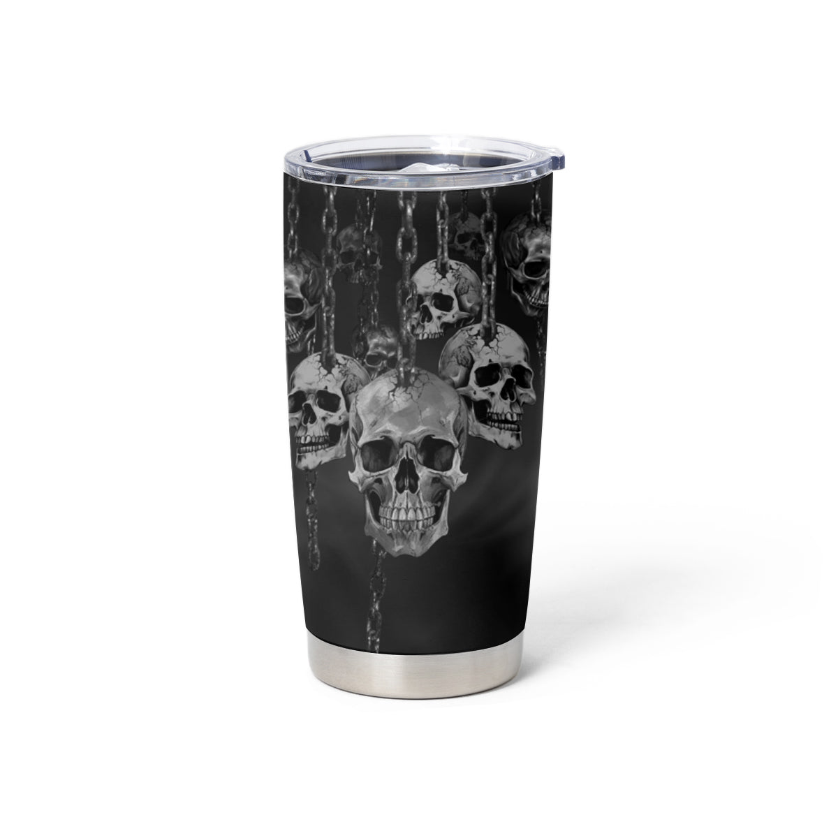 Skull Tumbler Cup I'll Keep You - Wonder Print Shop