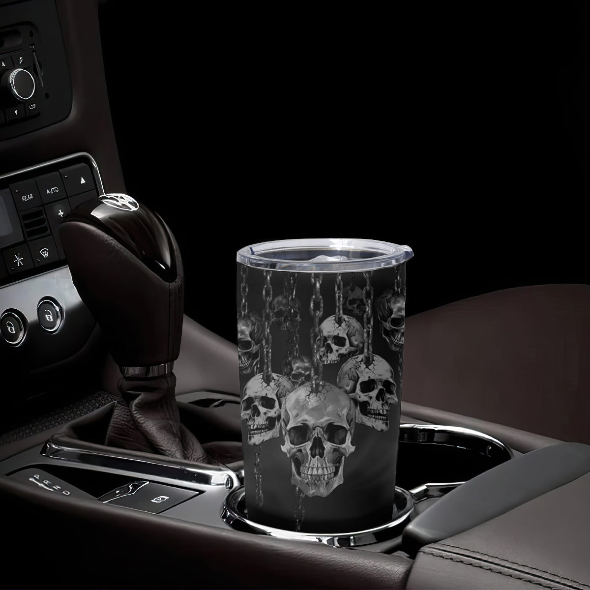 Skull Tumbler Cup I'll Keep You - Wonder Print Shop