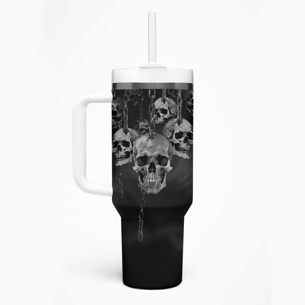 Skull Tumbler With Handle I'll Keep You - Wonder Print Shop