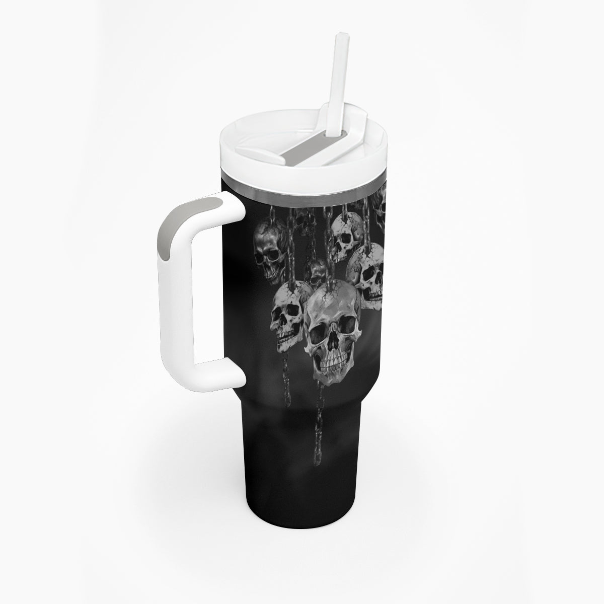 Skull Tumbler With Handle I'll Keep You - Wonder Print Shop