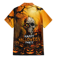 Happy Halloween Party Family Matching Mermaid Dress and Hawaiian Shirt - Wonder Print Shop