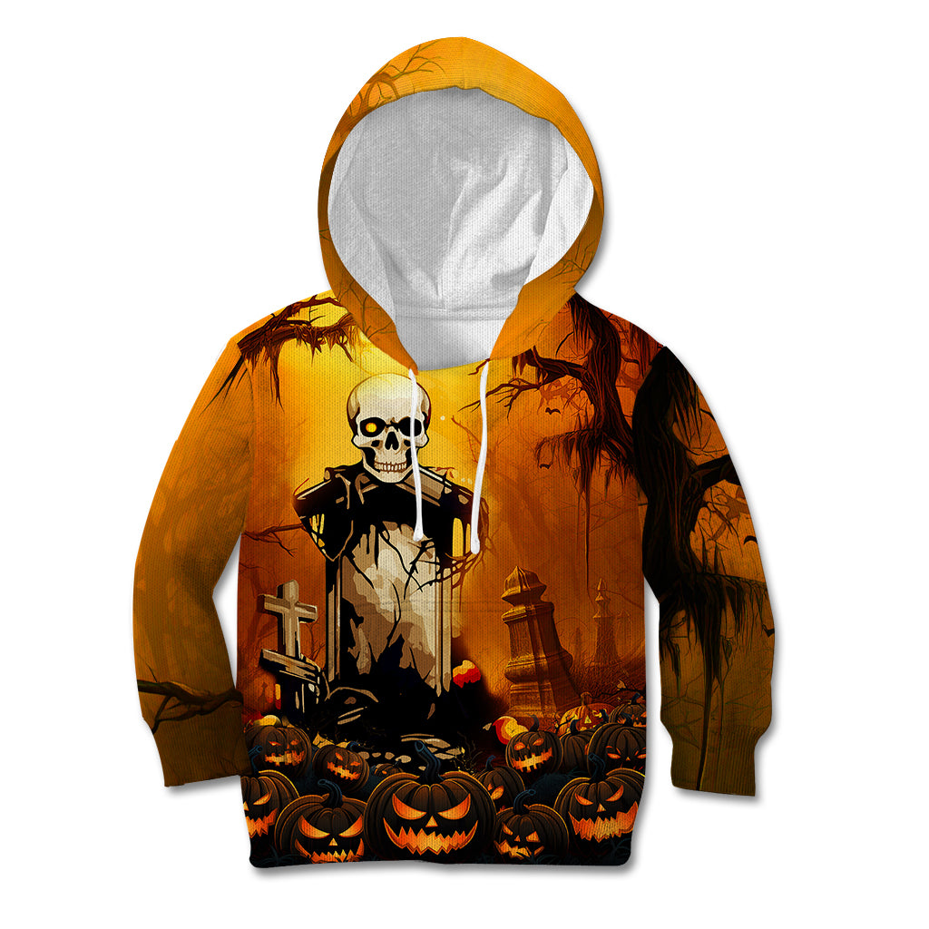 Happy Halloween Party Kid Hoodie - Wonder Print Shop