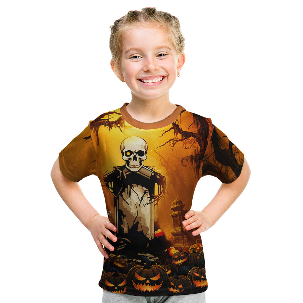 Happy Halloween Party Kid T Shirt - Wonder Print Shop