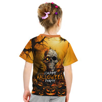 Happy Halloween Party Kid T Shirt - Wonder Print Shop