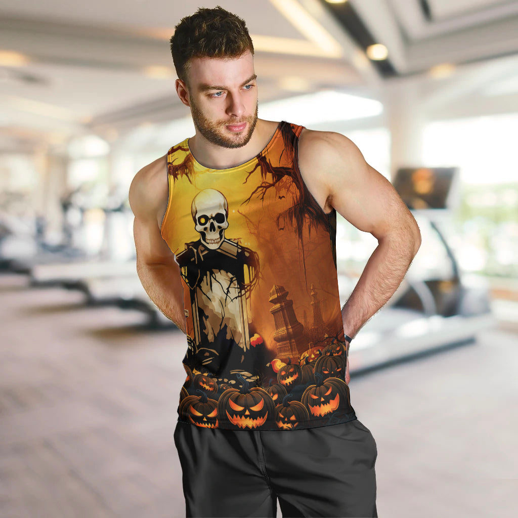 Happy Halloween Party Men Tank Top - Wonder Print Shop