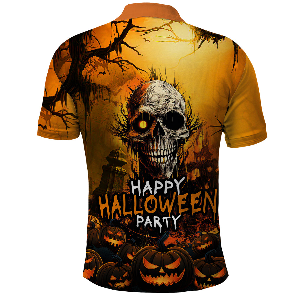 Happy Halloween Party Polo Shirt - Wonder Print Shop