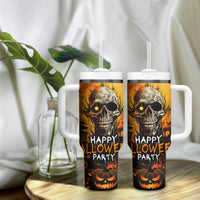 Happy Halloween Party Tumbler With Handle - Wonder Print Shop