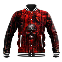 If You Kick Me When I'm Down You Better Pray I Don't Get Up Skull Baseball Jacket - Wonder Print Shop