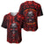 If You Kick Me When I'm Down You Better Pray I Don't Get Up Skull Baseball Jersey - Wonder Print Shop