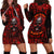 If You Kick Me When I'm Down You Better Pray I Don't Get Up Skull Hoodie Dress - Wonder Print Shop