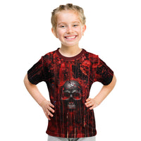 If You Kick Me When I'm Down You Better Pray I Don't Get Up Skull Kid T Shirt - Wonder Print Shop