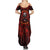 If You Kick Me When I'm Down You Better Pray I Don't Get Up Skull Summer Maxi Dress - Wonder Print Shop