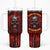 If You Kick Me When I'm Down You Better Pray I Don't Get Up Skull Tumbler With Handle