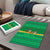 Brazil Christmas Puzzle with Santa Relaxing in Hammock Palm Trees Snowman and Tribal Pattern Design - Wonder Print Shop