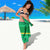 Brazil Christmas Sarong with Santa Relaxing in Hammock Palm Trees Snowman and Tribal Pattern Design - Wonder Print Shop