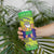 Brazil Christmas Skinny Tumbler with Tropical Santa Tribal Pattern National Colors and Merry Christmas Text Design - Wonder Print Shop