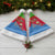 Eritrea Christmas Santa Hat with Santa Claus Camel Sleigh National Emblem and Red Green Blue Pattern - Wonder Print Shop