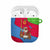 Eritrea Christmas AirPods Case with African Santa Gingerbread Harp National Flag Colors and Festive Pattern Design - Wonder Print Shop