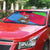 Eritrea Christmas Auto Sun Shade with African Santa Gingerbread Harp National Flag Colors and Festive Pattern Design - Wonder Print Shop