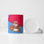 Eritrea Christmas Ceramic Mug with African Santa Gingerbread Harp National Flag Colors and Festive Pattern Design - Wonder Print Shop