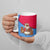 Eritrea Christmas Ceramic Mug with African Santa Gingerbread Harp National Flag Colors and Festive Pattern Design - Wonder Print Shop