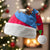 Eritrea Christmas Santa Hat with African Santa Gingerbread Harp National Flag Colors and Festive Pattern Design - Wonder Print Shop