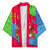 Eritrea Christmas Kimono with African Santa Gingerbread Harp National Flag Colors and Festive Pattern Design - Wonder Print Shop