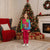 Eritrea Christmas Pajama Set with African Santa Gingerbread Harp National Flag Colors and Festive Pattern Design - Wonder Print Shop