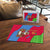 Eritrea Christmas Puzzle with African Santa Gingerbread Harp National Flag Colors and Festive Pattern Design - Wonder Print Shop